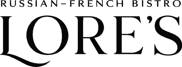 Lore's Логотип Russian-French Bistro Lore's — клиент агентства Жгучий Перец