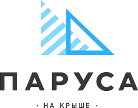 Паруса на крыше Логотип ресторана Паруса на крыше — клиент агентства Жгучий Перец