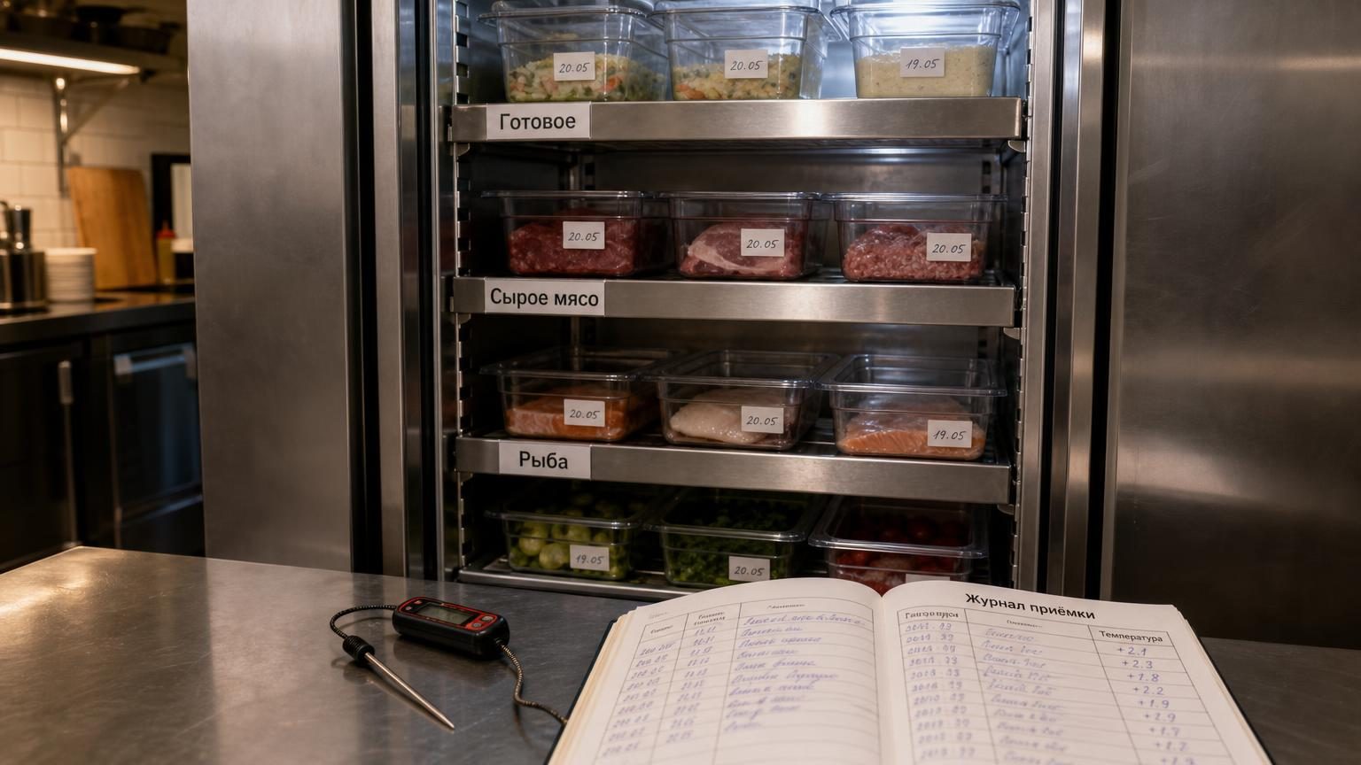 Товарное соседство продуктов: таблица и требования СанПиН